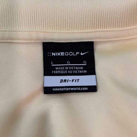Yellow Nike Golf Polo - Picture 3 of 3